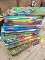 Recycled Kayak Cutting Board Roulette Sale