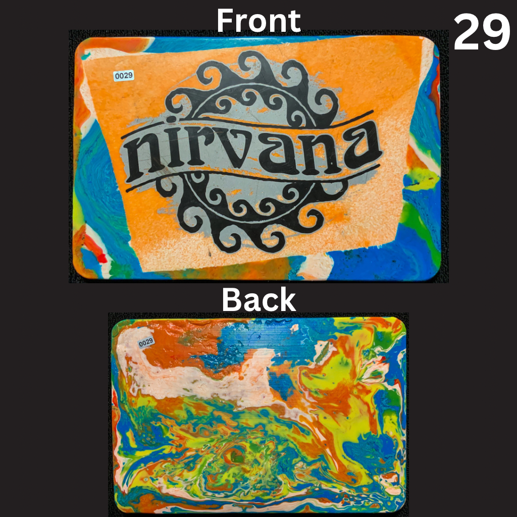 Recycled Kayak Logo Boards