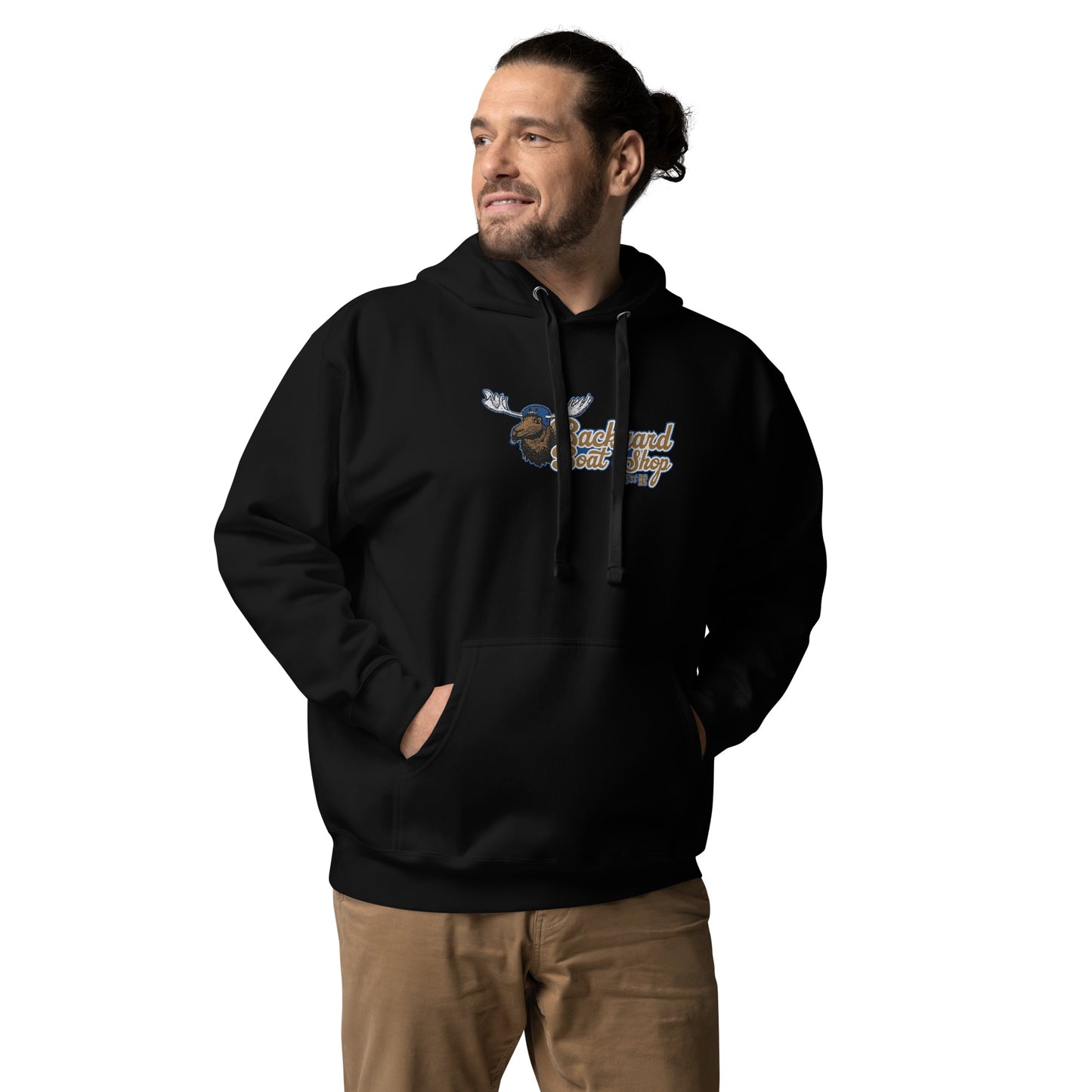 Unisex Color Embroidered Hoodie