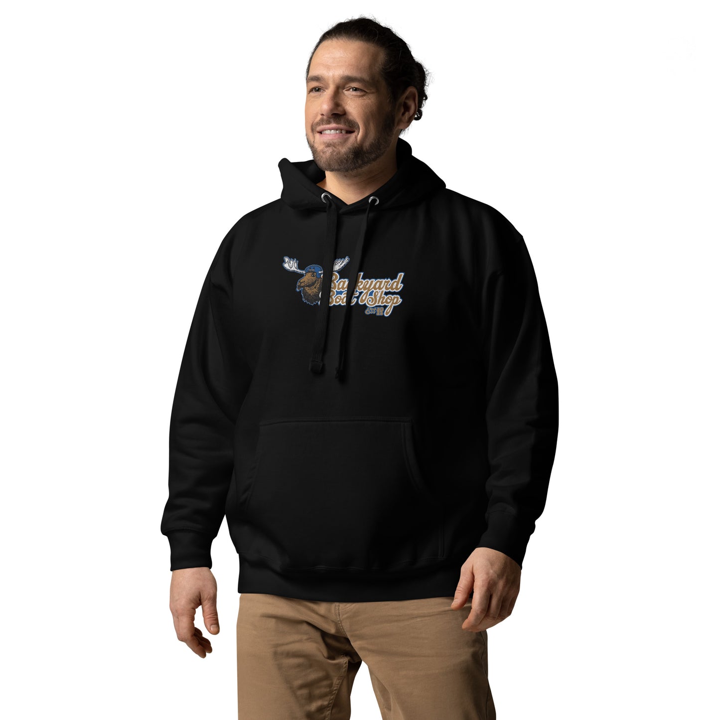 Unisex Color Embroidered Hoodie