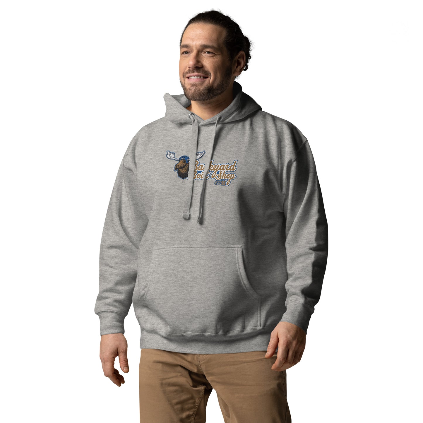 Unisex Color Embroidered Hoodie