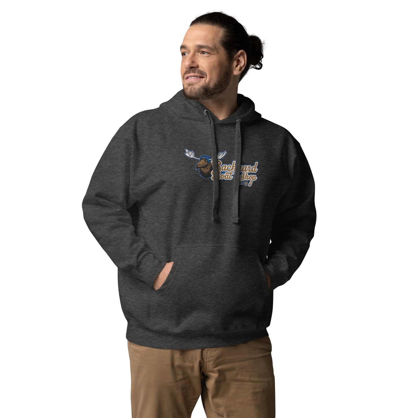 Unisex Color Embroidered Hoodie