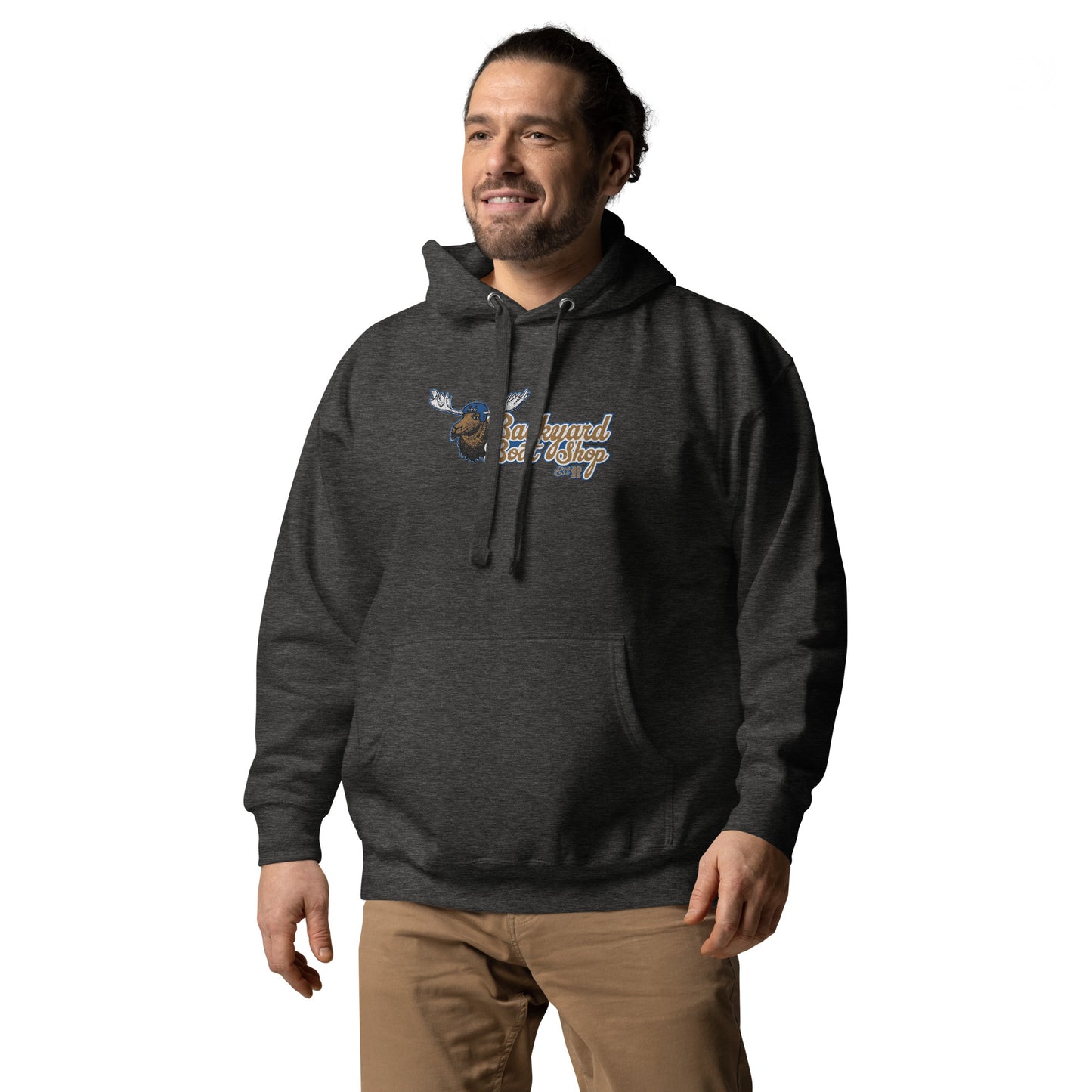 Unisex Color Embroidered Hoodie