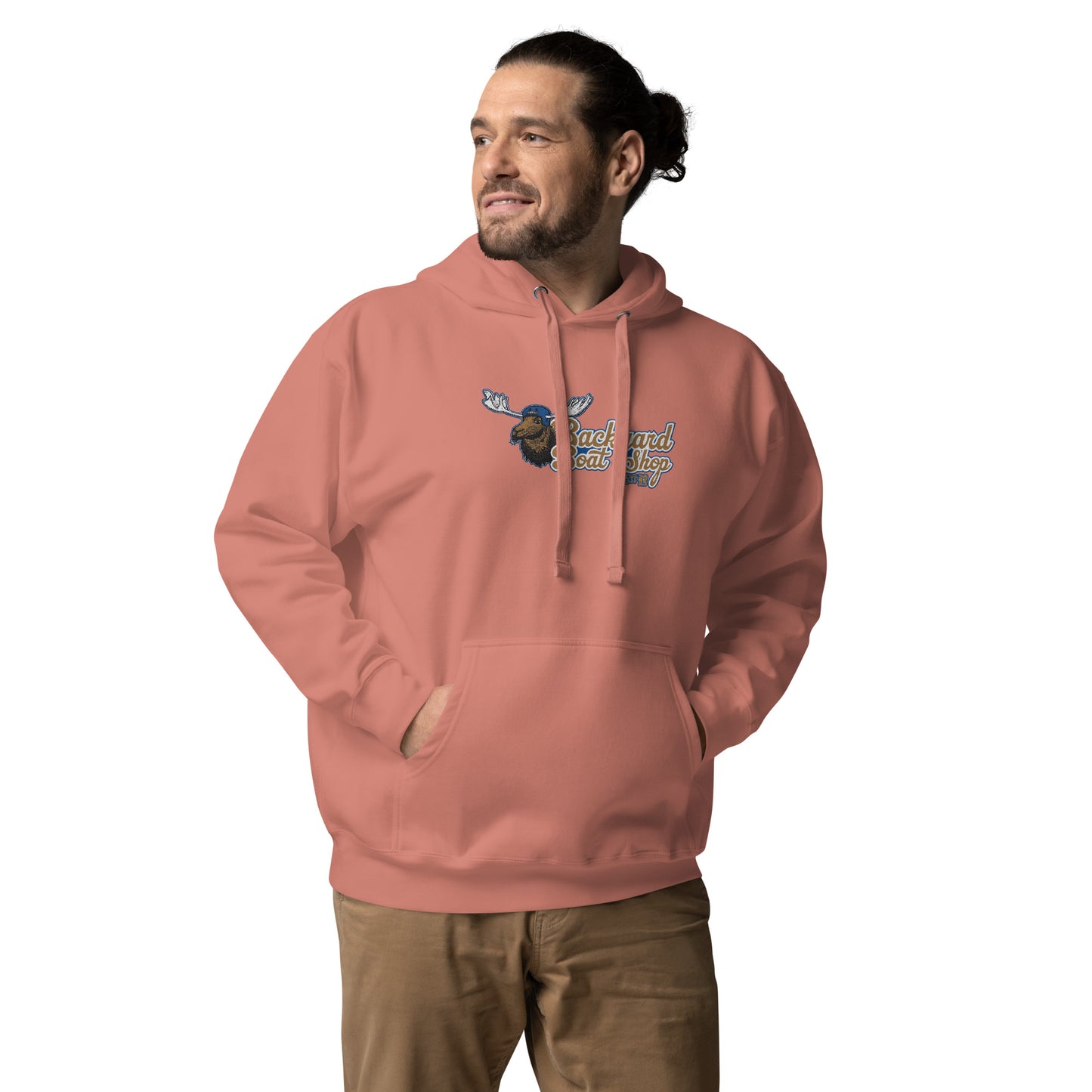 Unisex Color Embroidered Hoodie