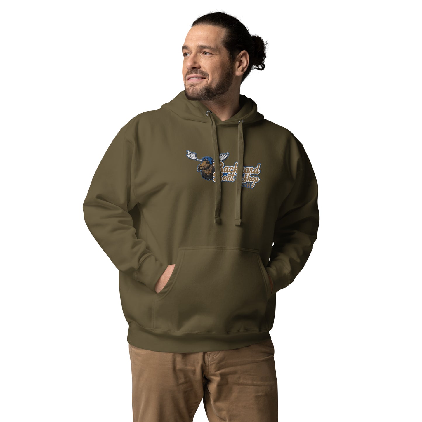 Unisex Color Embroidered Hoodie