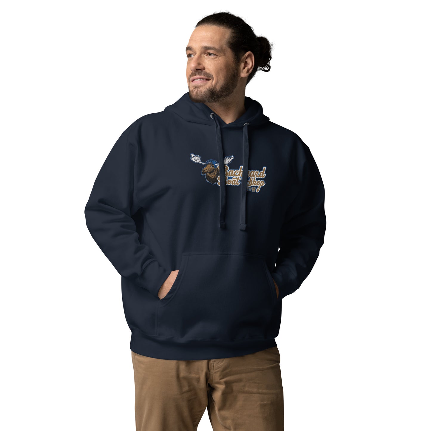 Unisex Color Embroidered Hoodie