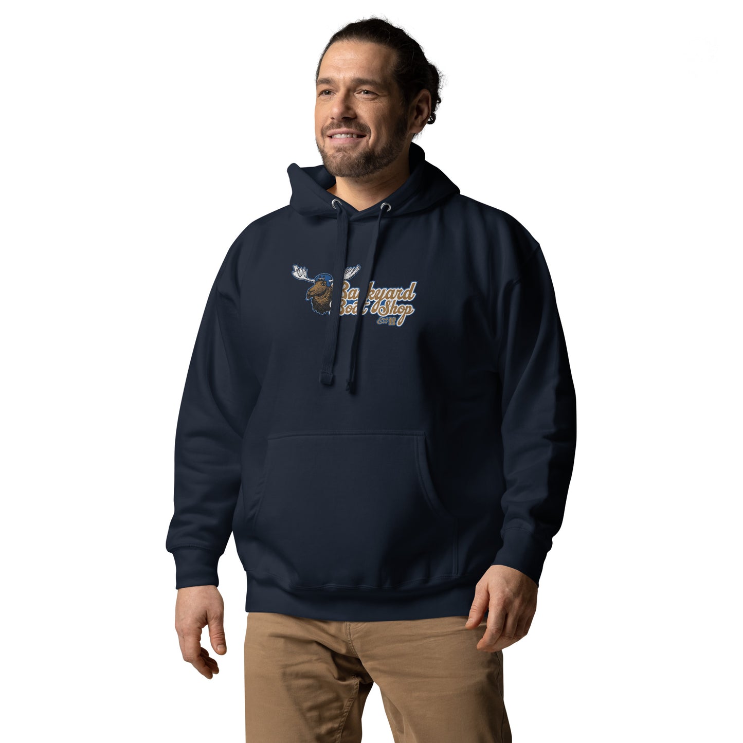 Unisex Color Embroidered Hoodie