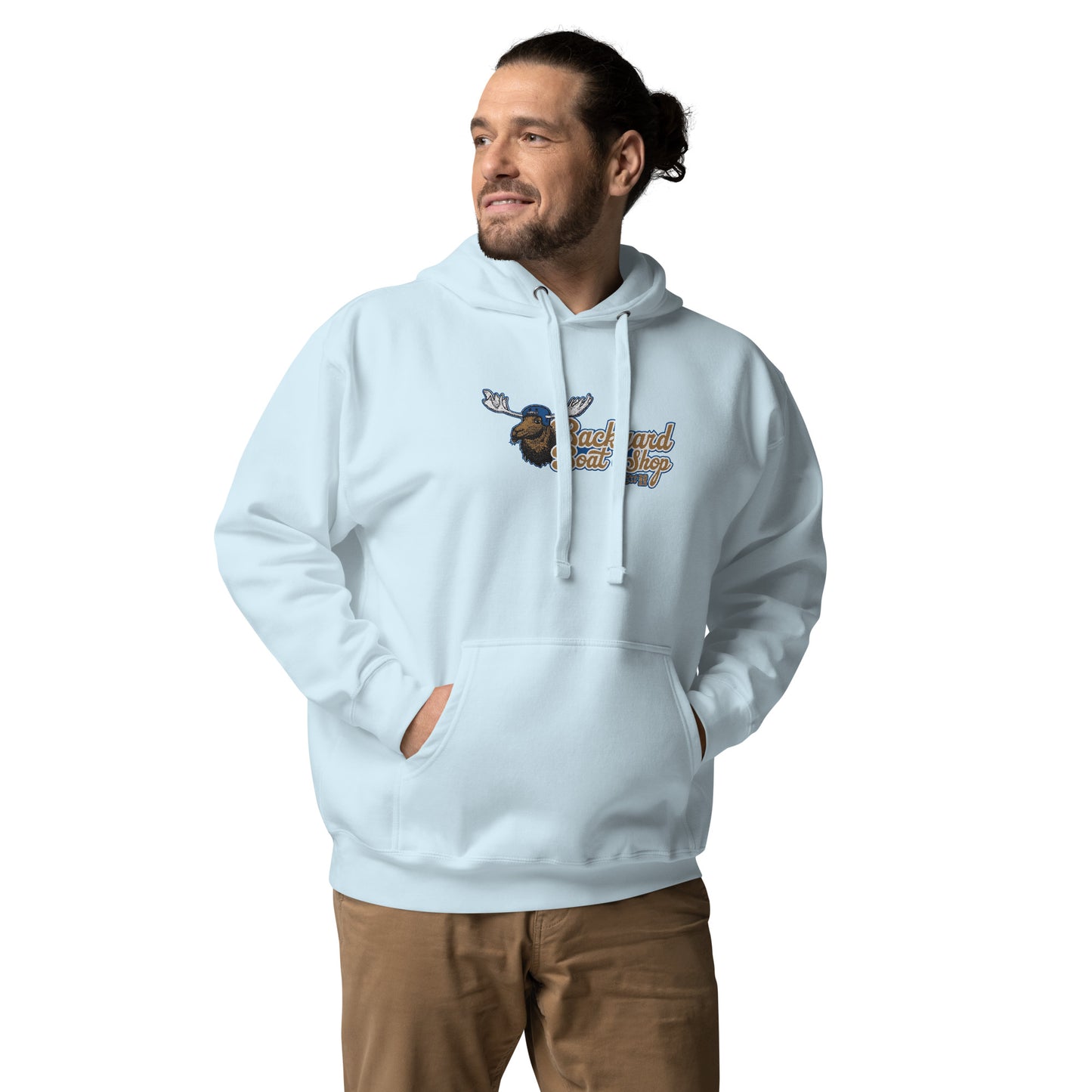 Unisex Color Embroidered Hoodie