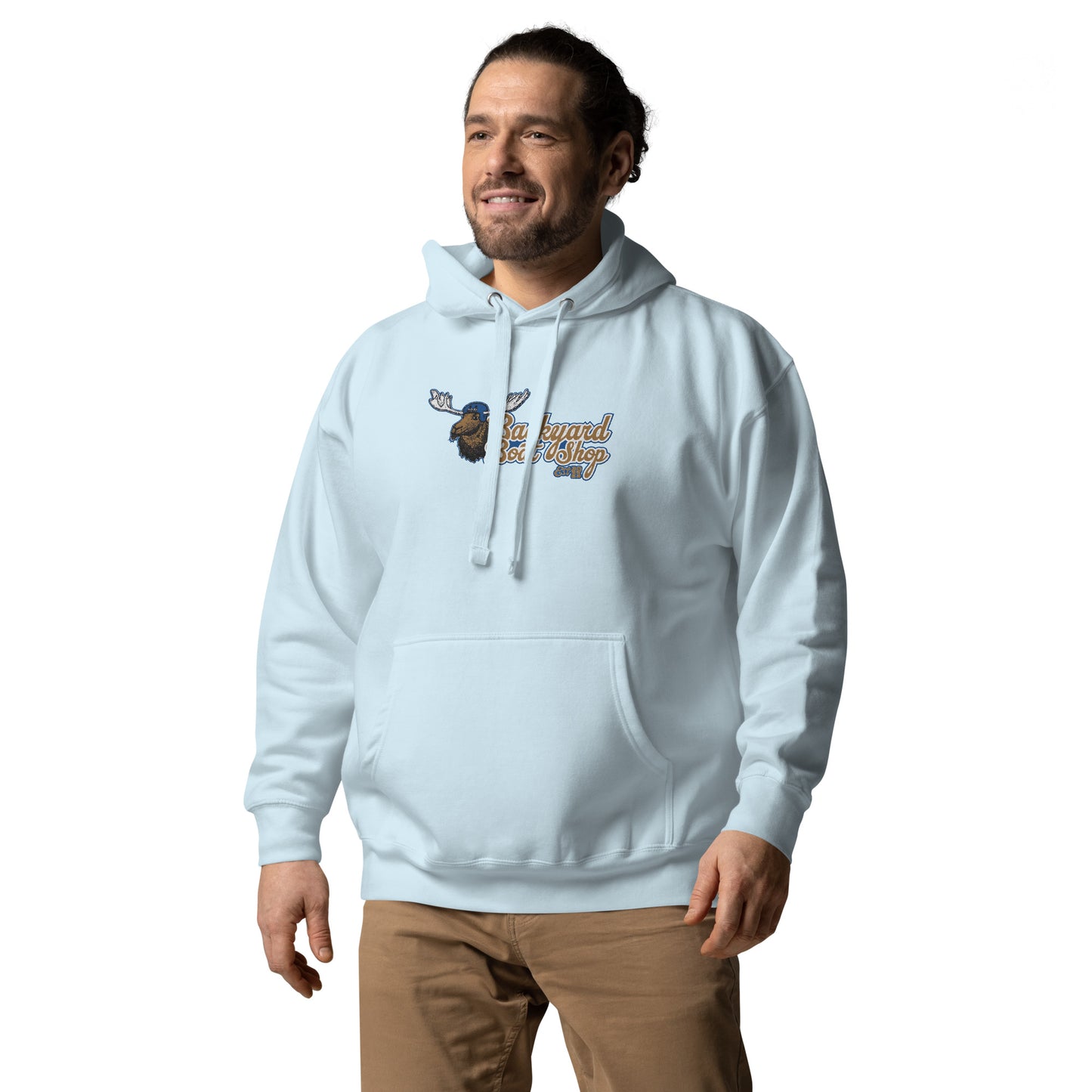 Unisex Color Embroidered Hoodie