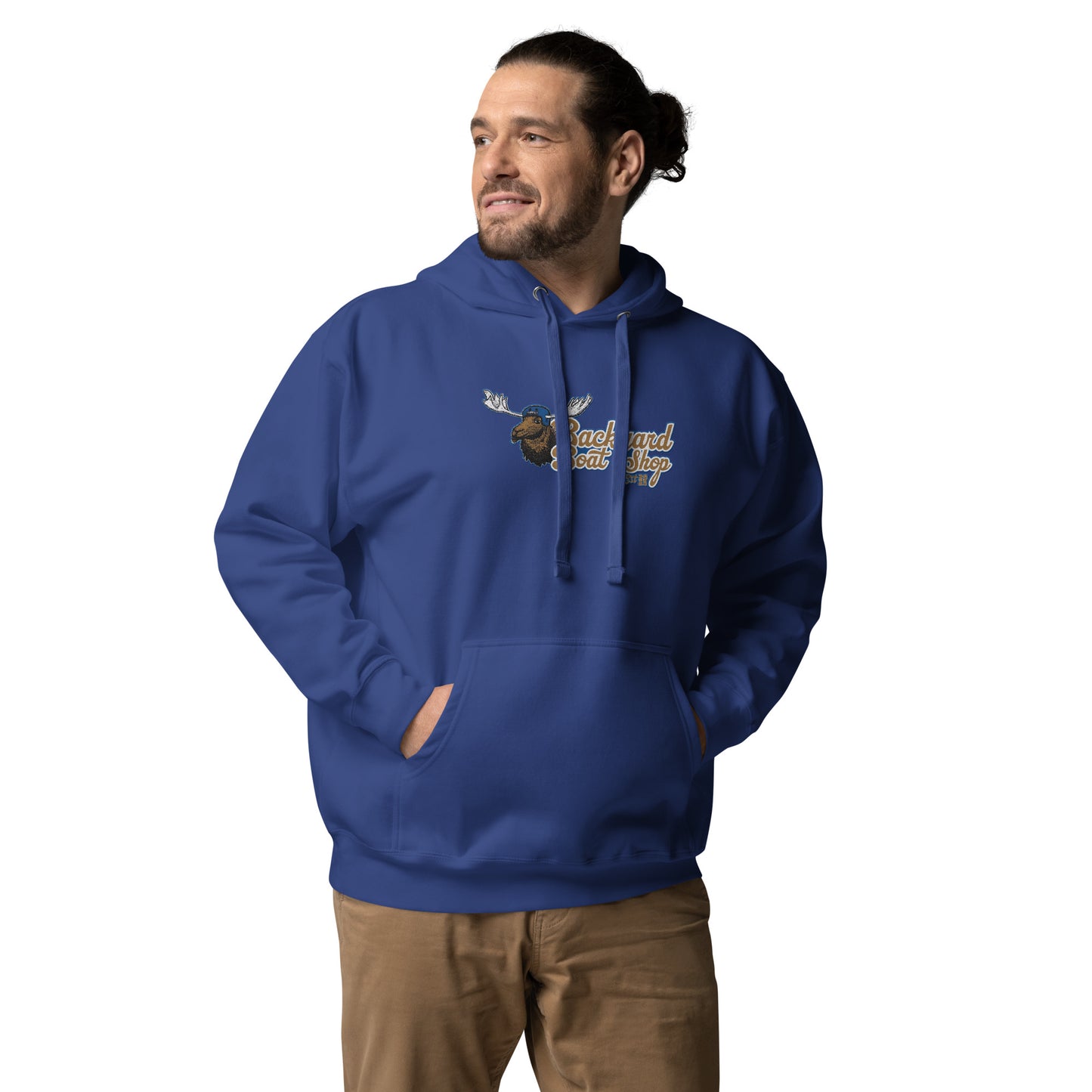 Unisex Color Embroidered Hoodie