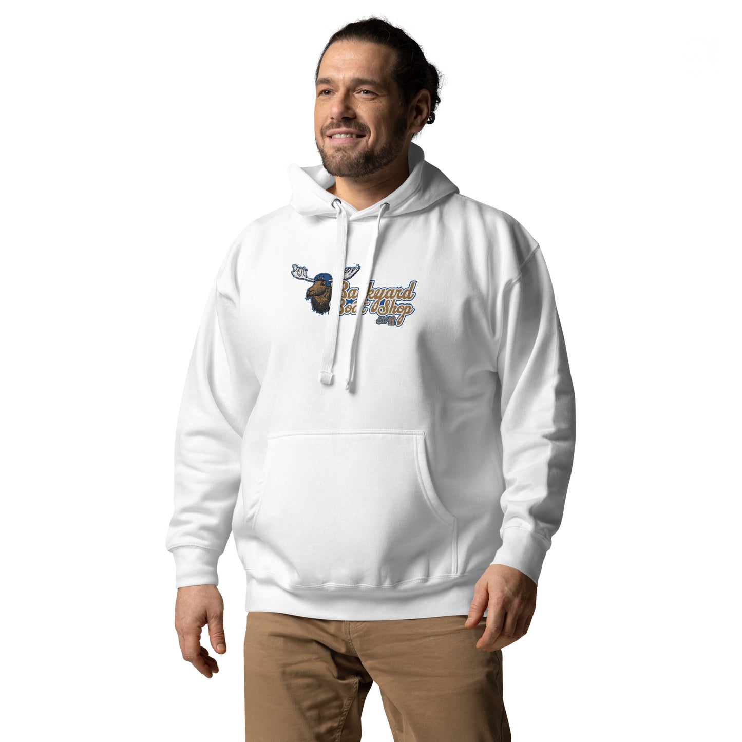 Unisex Color Embroidered Hoodie