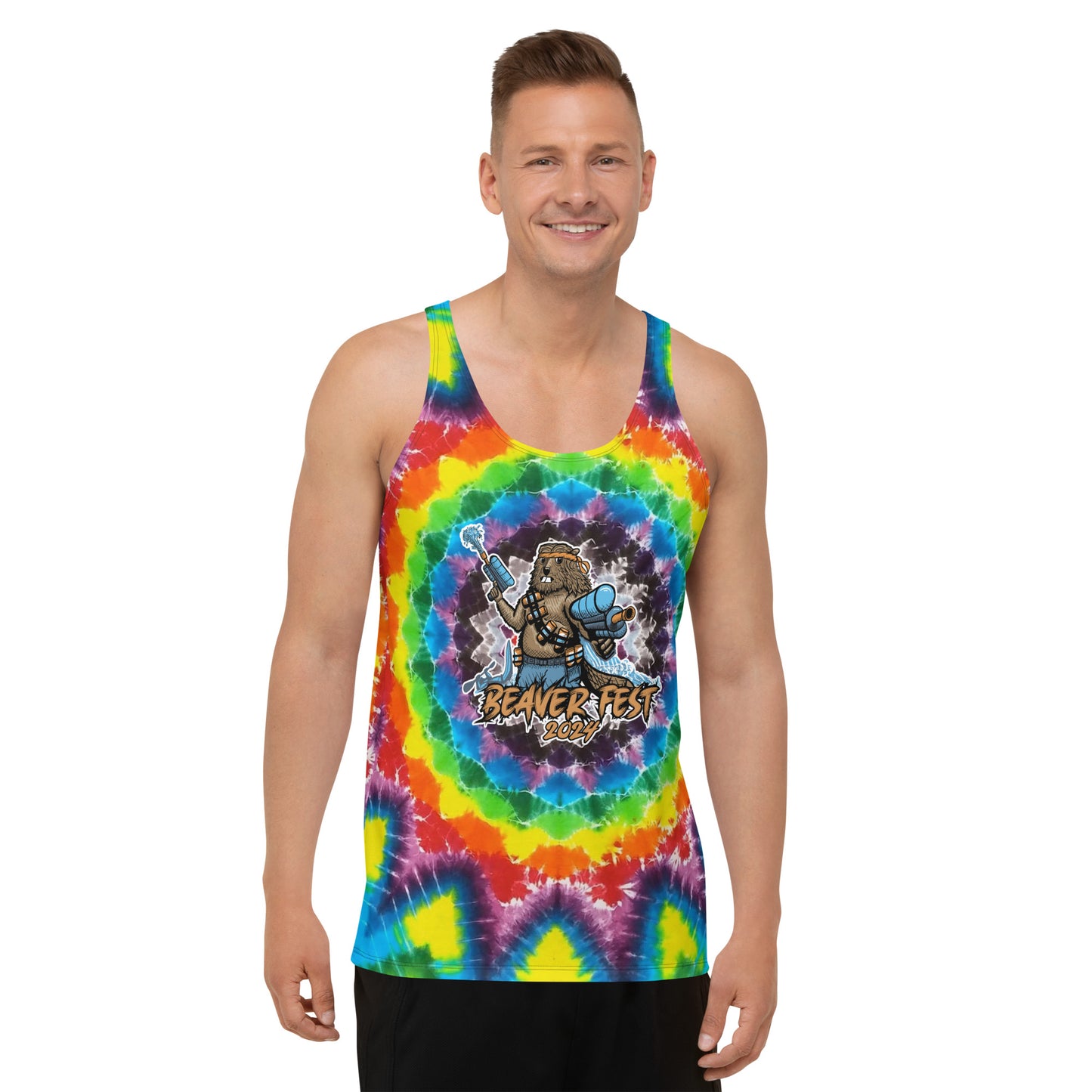 Beaverfest 2024 Dirty Hippy Unisex Tank Top