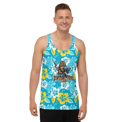 Beaverfest 2024 Flower Power Unisex Tank Top