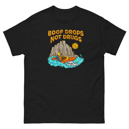 Boof Drops Not Drugs - River Hooligans Men's Classic Tee