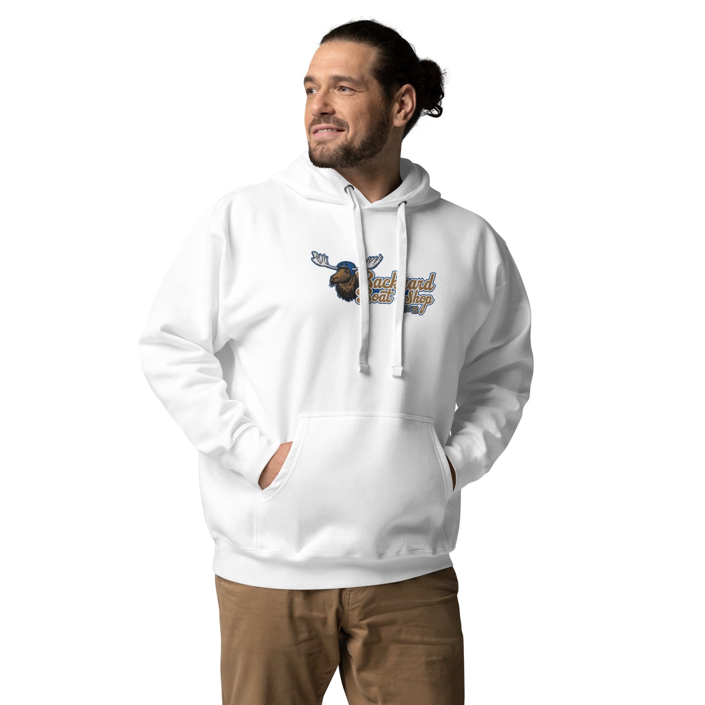 Unisex Color Embroidered Hoodie