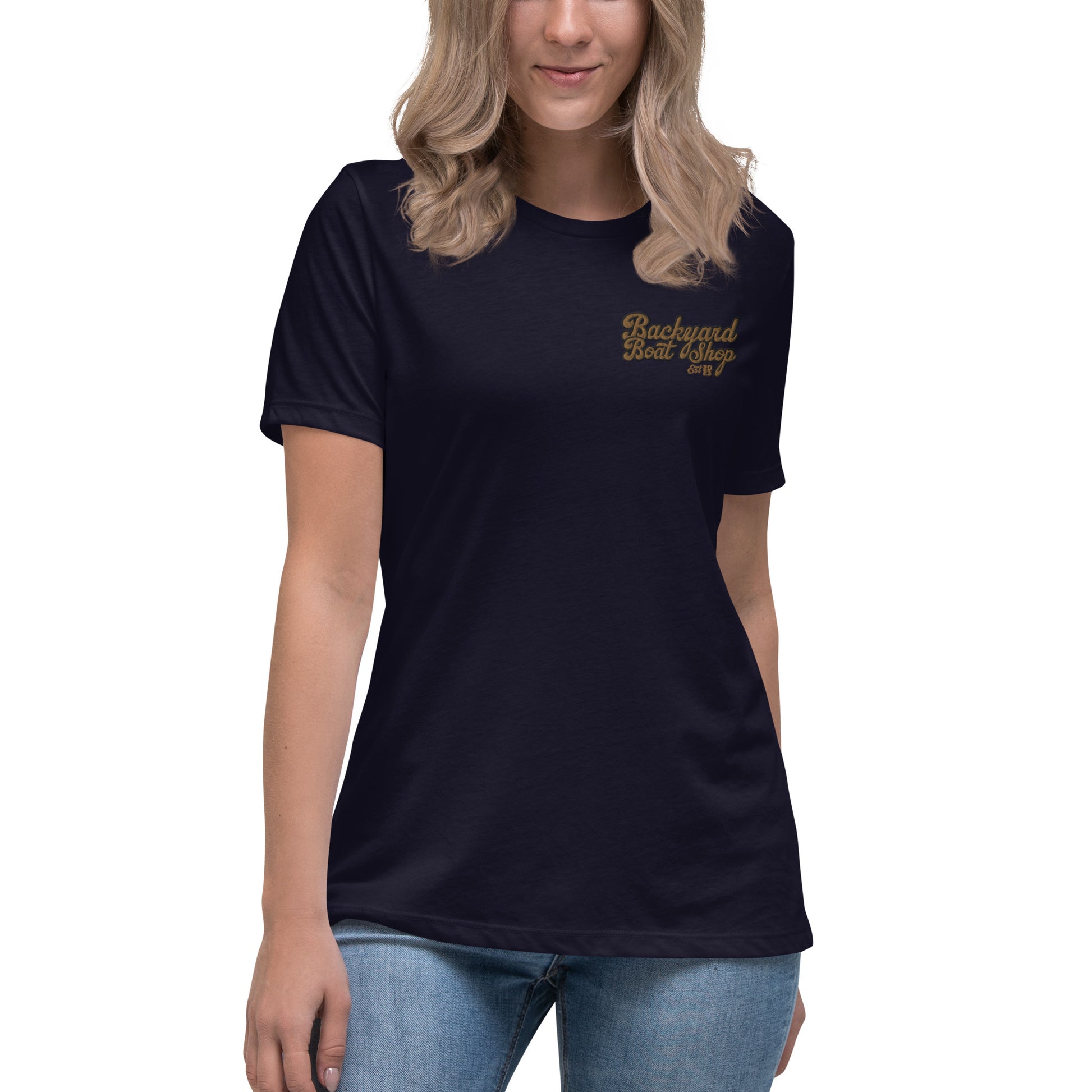 Thread Tank Designs - Let's Go Glamping Women's Relaxed T-Shirt Tee